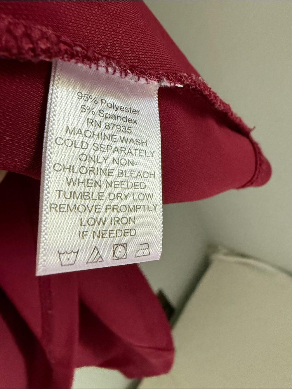 Susan Graver Deep Raspberry Open Cardigan - Picture 3 of 5